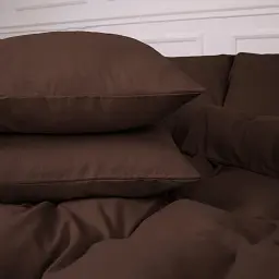 Простирадло на резинці MirSon Фланель 003 Brown 80x160 см (2200009649127) - мініатюра 6