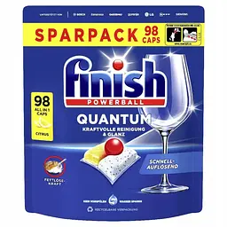 Капсули для посудомоечных машин Finish Quantum 98 шт (4251758427465)