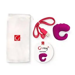 Вібратор на палець Gvibe GringXL Sweet Raspberry, 5 см (рожевий) - мініатюра 2