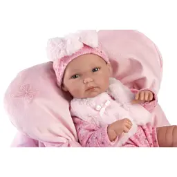 Пупс Llorens Bimba Con Cojin Rosa, 35 см (63592) - мініатюра 4