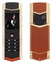 Смартфон H-Mobile V1 (Hope V1) brown-gold. Vertu design