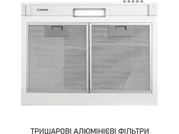 Витяжка пласка Minola HPL 622 WH - мініатюра 6