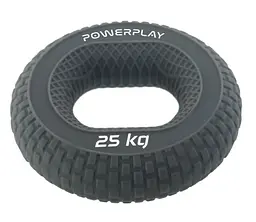 Еспандер кистьовий силіконовий PowerPlay PP-4333 Hand Grip Large 25 кг Сірий (PP_4333_Grey_25kg) - мініатюра 4