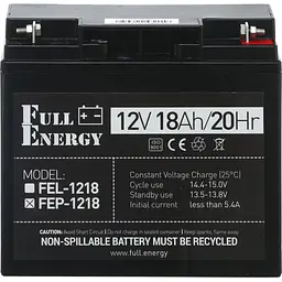 Акумуляторна батарея для ДБЖ Full Energy AGM 12 V / 18 А*ч (FEP-1218)