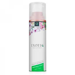 Масажна олія Exotiq Massage Oil Basil Citrus 100 мл - мініатюра 4