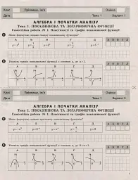 Математика (алгебра і початки аналізу та геометрія). 11 клас (рівень стандарту). Тестовий контроль результатів навчання - Альбіна Гальперіна - мініатюра 3