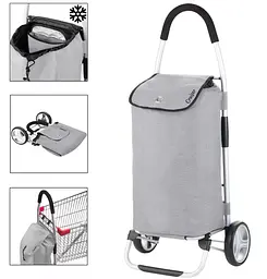 Сумка-візок ShoppingCruiser Foldable 45 Grey (604360) - мініатюра 2