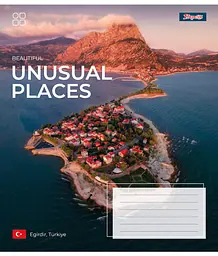 Набір зошитів 1 Вересня Unusual places А5 в лінійку 96 аркушів 5 шт. (767424) - мініатюра 2