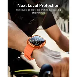 Захисний чохол із склом ESR Armorite Protection Set Titanium (1+2 Pack) для Apple Watch Ultra (1Z0480102) - мініатюра 3