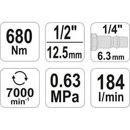 Гайковерт Yato YT-09524 - мініатюра 5