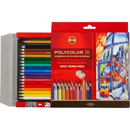 Олівці кольорові Koh-i-Noor Polycolor художні 36 кольорів (3835) - мініатюра 3