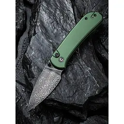 Ніж cкладний Civivi Qubit Green Aluminum C22030E-DS1 - мініатюра 10