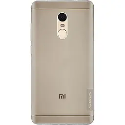 Чохол-накладка Nillkin TPU Nature Xiaomi Redmi Note 4X Grey - мініатюра 2