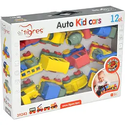 Набір машинок Tigres Kid Cars 12 шт. (39243)