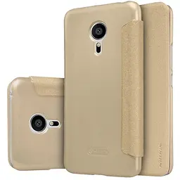 Чохол-книжка Nillkin Sparkle case Meizu Pro 5 Gold - мініатюра 7