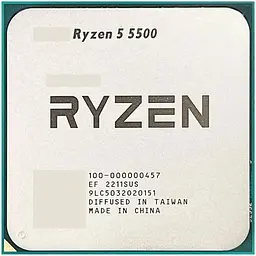 Процесор AMD Ryzen 5 5500 am4 tray 100-000000457 - мініатюра 3