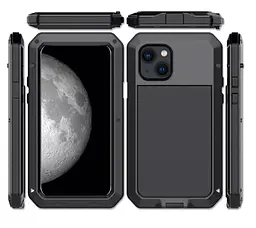 Протиударний чохол Primo Doom Armor для смартфона Apple iPhone 15 Plus Black - мініатюра 4