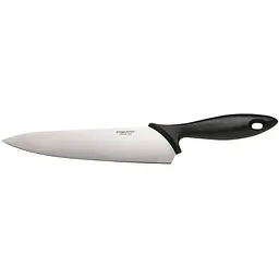 Ніж кухонний Fiskars Essential кухарський 21.4 см нержавіюча сталь, пластик, чорний kuh0014565
