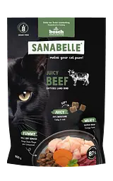 М'який корм Sanabelle Juicy з яловичиною для котів (800 г)