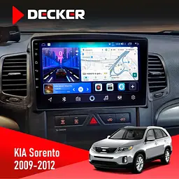 Штатна магнітола KIA Sorento 2009-2012 Decker D10-006 4x64, 4G Decker (НФ-00009500)