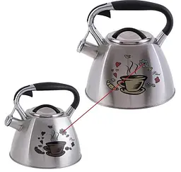 Чайник із свистком Edenberg Coffee EB-1944-Coffee 3 л