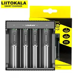 Зарядний пристрій для чотирьох акумуляторних батарей LiitoKala Lii-L4