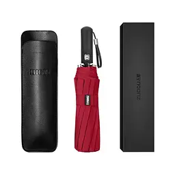 Парасолька Xiaomi Zuodu Automatic Umbrella (ZD001) Red [68849] - мініатюра 3