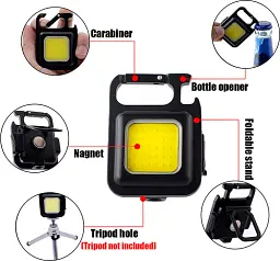 Багатофункціональний ліхтарик DK Rechargeable Keychain Light F04 Plastic [87208] - мініатюра 2