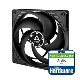 Корпусний вентилятор Arctic P14 5pcs ACFAN00136A Black - мініатюра 3