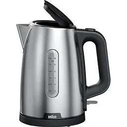 Електрочайник Braun WK 1500 BK 1.7 л нержавіюча сталь/чорний - мініатюра 2
