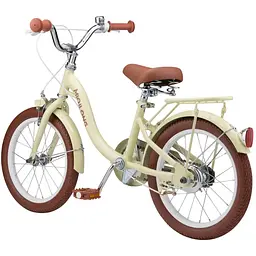 Дитячий велосипед Miqilong LS 16'' бежевий - мініатюра 2
