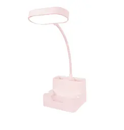 Настільна лампа Brille LED з USB 5W Pink (SL-125)