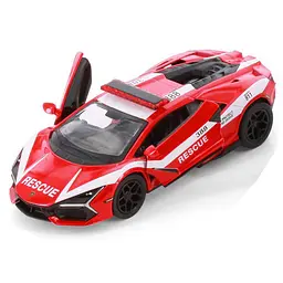 Колекційна машинка Lamborghini Revuelto KT5459WPR (Red) масштаб 1:42 Kinsmart