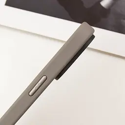 TPU+PC чохол Blueo Skin Friendly Frosted with MagSafe для Apple iPhone 15 Pro (6.1) Сірий / Grey - мініатюра 5
