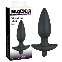 Анальна пробка Black Velvet Large з потужною вібрацією! Orion 42-05781850000 24421