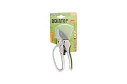 Секатор садовий Mastertool 185 x 15 мм храповий механізм 14-6118 - мініатюра 2