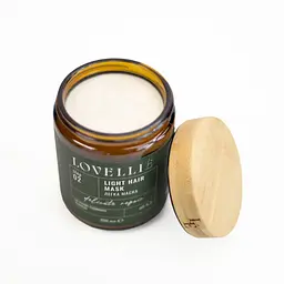 Легка кремова маска Делікатне відновлення Light Hair Mask Delicate Repair LOVELLIE 200 мл - мініатюра 4
