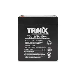 Акумуляторна батарея гелева 12В 4Аг Trinix TGL12V4Ah/20Hr GEL (44-00062) - мініатюра 2