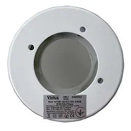 Світильник точковий накладний DELI GX53 IP20 білий Violux ( 340002 ) - мініатюра 3