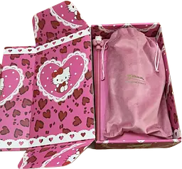 Термос термочашка Stanley Quencher H2.0 Tumbler Світиться у темряві 1,18 л Hello Kitty Pink Love Edition KT7001978 - мініатюра 3