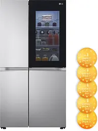 Холодильник LG SBS GC-Q257CAFV - мініатюра 3
