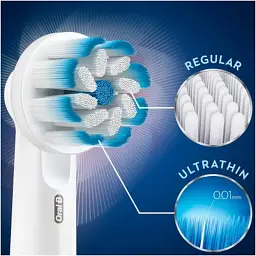 Насадка для зубної щітки Oral-B Sensitive Clean EB60X (2) (8006540847923) - мініатюра 4