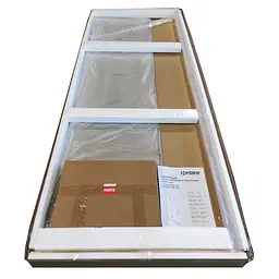 Двері в нішу Koer SR SD04-120x200-TR-07 прозоре скло Easy Clean 10 мм, graphite KR5388, універсальні, прозорий, графіт - мініатюра 5
