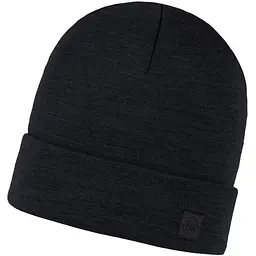 Шапка Buff Merino Heavyweight Beaney Solid Black (1033-BU 111170.999.10.00)