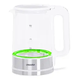 Електрочайник Mesko MS 1301 white з регулятором темп. - мініатюра 2