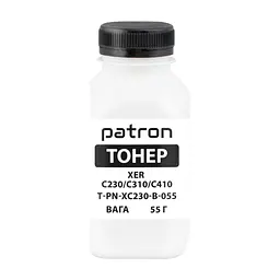 Тонер XER C230/C310/C410, 55 г, Black Patron (PN-XC230-B-055)