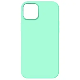 Силиконовый чехол для Apple iPhone 14 Plus, ICON2 Case, зеленый, противоударный, панель, защита всего корпуса, матовая поверхность Soft Touch, выступает над дисплеем, совместим с защитными стеклами и пленками, с микрофиброй, ArmorStandart (ARM63607)
