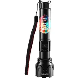 Ліхтар NEWVEW NV-K47-Lion 3000mAh, Black (NWVW-NV-K47-LION-BK) - мініатюра 2