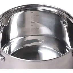 Каструля Kamille, з кришкою, 18 см, 2,9 л (KM-4718S) - мініатюра 6