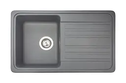 Кухонна мийка гранітна Miraggio Versal gray 758x462x201 00211706, Сірий